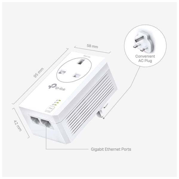 TP-LINK TL-PA7027P Powerline Signal Extender | Tp-link| Image 2