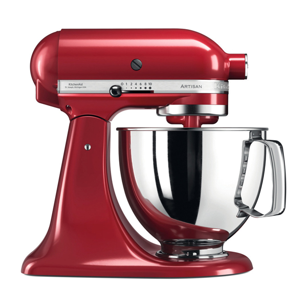 KITCHENAID 5KSM125BER Κουζινομηχανή, Κόκκινο | Kitchenaid