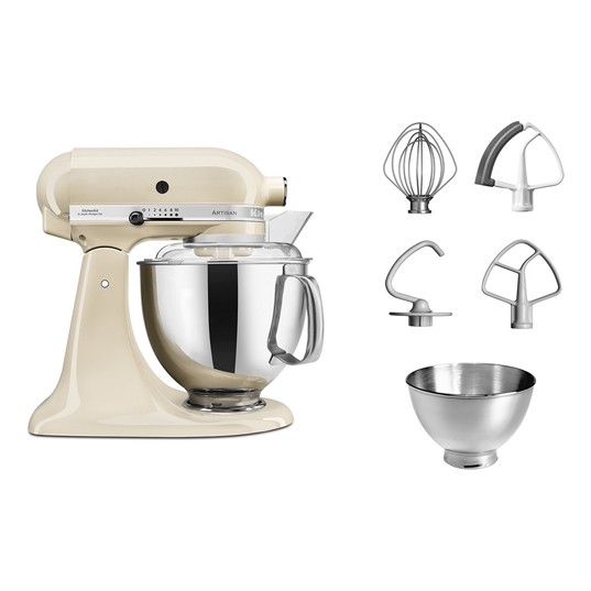 KITCHENAID 5KSM175PSBAC Κουζινομηχανή, Κρεμ | Kitchenaid| Image 2