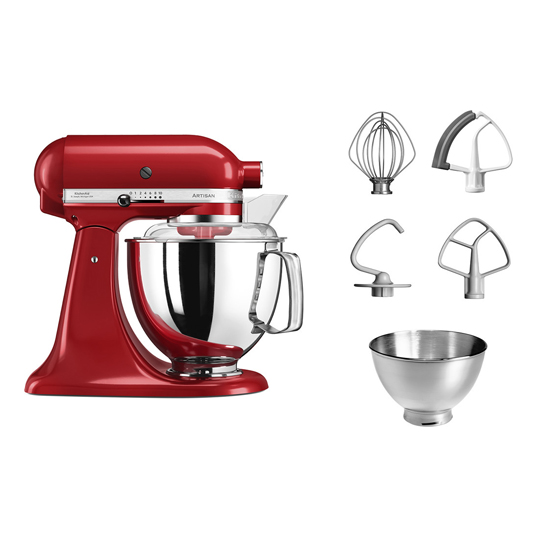 KITCHENAID 5KSM175PSBER Κουζινομηχανή, Κόκκινο | Kitchenaid| Image 2