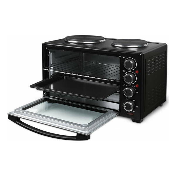 LIFE 221-0162 Mini Oven with 2 Hobs | Life| Image 3