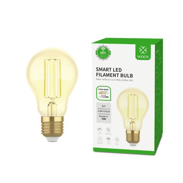 WOOX R5137 Smart Led Wi-Fi  Bulb E27, warm white | Woox| Image 2