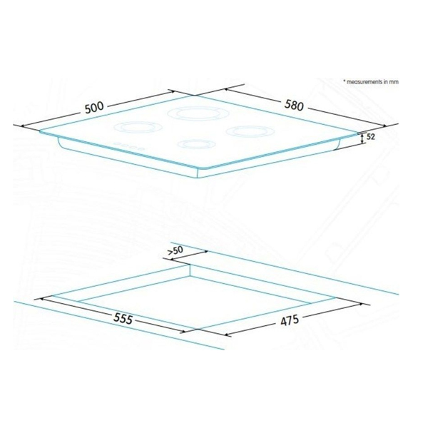 MIDEA MG60403TX Hob | Midea| Image 2