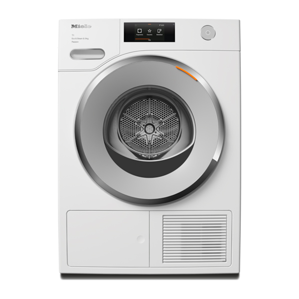 MIELE TWV 780 WP Passion Στεγνωτήριο Ρούχων 9kg, Ασημί | Miele