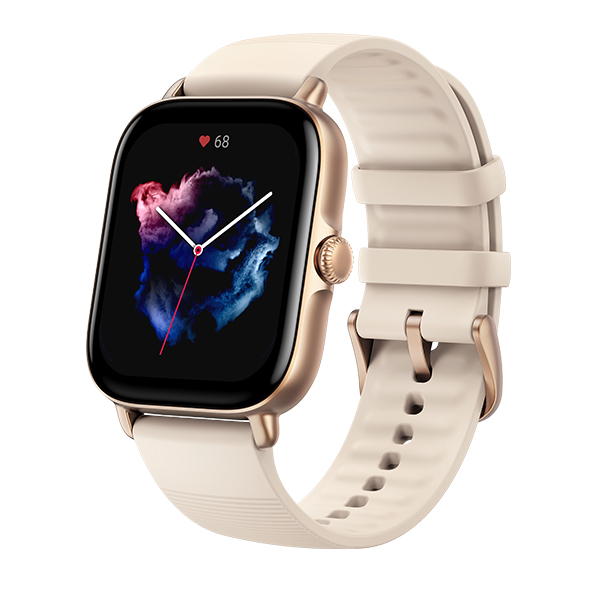 AMAZFIT W2035OV2N GTS 3 Smartwatch, Ivory Άσπρο | Amazfit