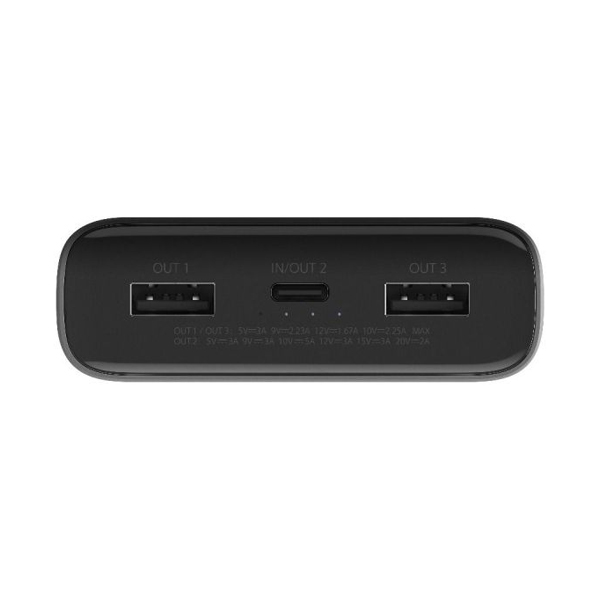 XIAOMI BHR5121GL Mi Power Bank/Φορητή Μπαταρία 20000 mAh, Μαύρο | Xiaomi| Image 3