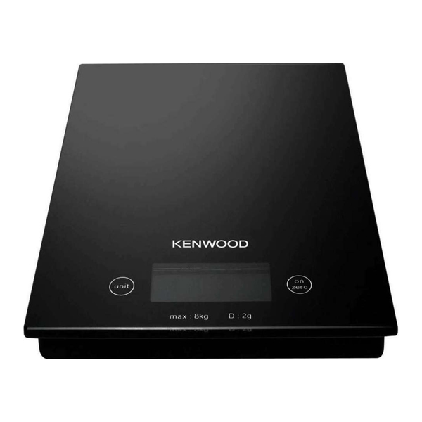 KENWOOD DS400 Ζυγαριά Kουζίνας, Mαύρο