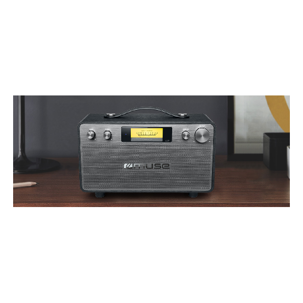 MUSE M-670 BT Bluetooth Portable Speaker, Black | Muse| Image 2