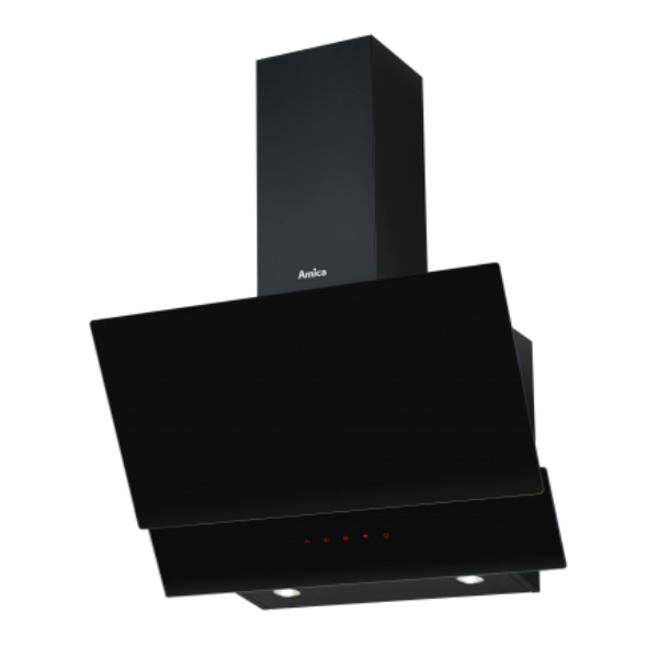 AMICA OKP6547S Chimney Hood, Black