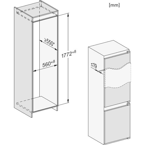 MIELE KDN 7714 E ACTIVE Built-In Refrigerator  | Miele| Image 4