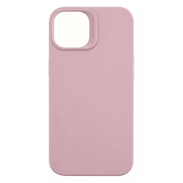 CELLULAR LINE Sensation Silicone Case for iPhone 14 Smartphone, Pink