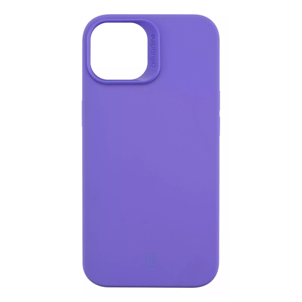 CELLULAR LINE Sensation Silicone Case for iPhone 14 Smartphone, Purple