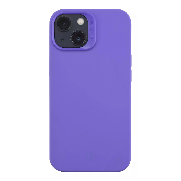 CELLULAR LINE Sensation Silicone Case for iPhone 14 Smartphone, Purple | Cellular-line| Image 2