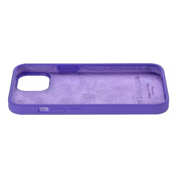 CELLULAR LINE Sensation Silicone Case for iPhone 14 Smartphone, Purple | Cellular-line| Image 3