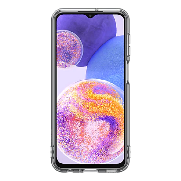 SAMSUNG Soft Clear Θήκη για Samsung Galaxy A23 Smartphone, Μαύρο | Samsung| Image 3