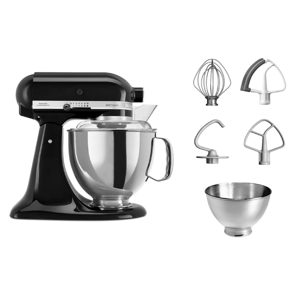 KITCHENAID 5KSM175PSBOB Κουζινομηχανή, Μαύρο | Kitchenaid| Image 2