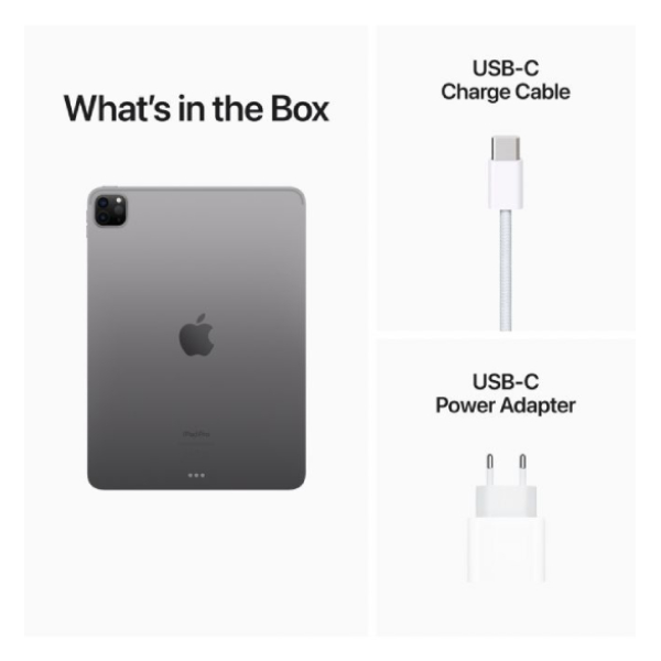 APPLE MP1X3RK/A iPad Pro Wi-Fi  + Cellular 128 GB 12.9", Διαστημικό Γκρίζο | Apple| Image 4