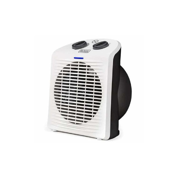 BLACK & DECKER BXSH2000E Floor Air Heater, White