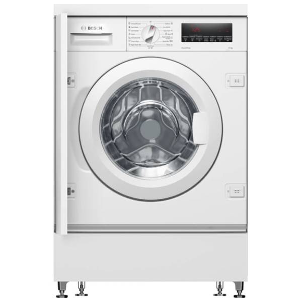 BOSCH WIW28542EU Εντοιχιζόμενο Πλυντήριο Ρούχων 8 kg, Άσπρο