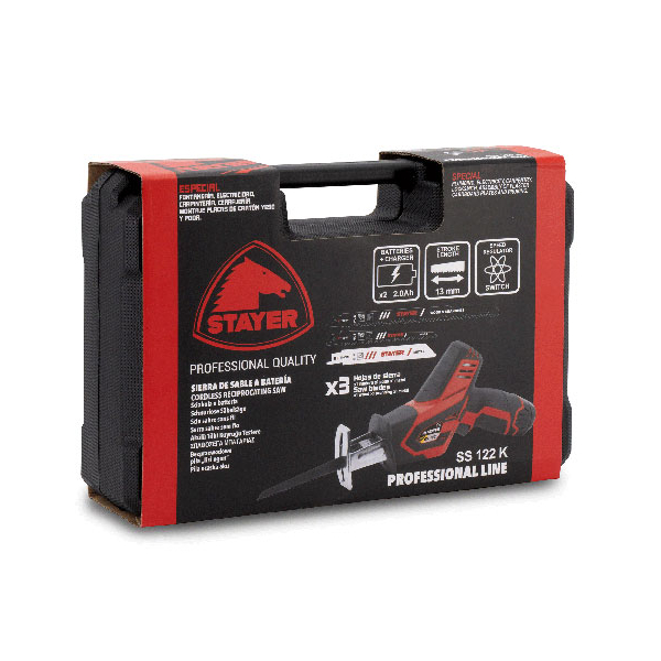 STAYER STY-0001002548 Cordless Reciprocating Saw 12V | Stayer| Image 3