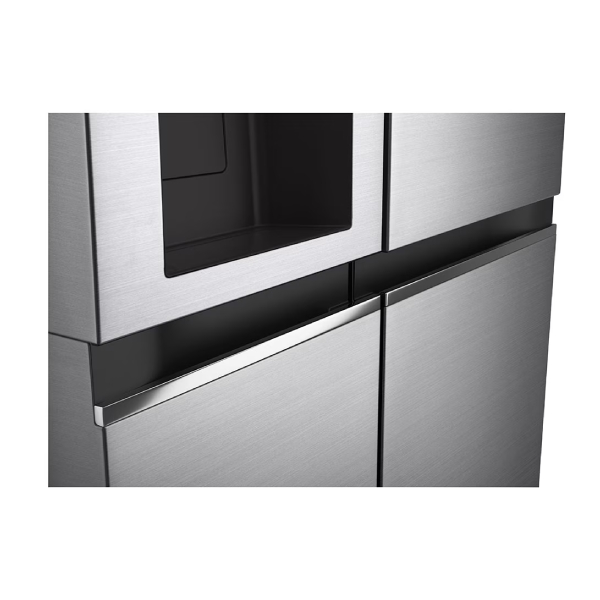 LG GSLV70PZTE Refrigerator Side by Side, With Direct Water Connection, Silver | Lg| Image 4