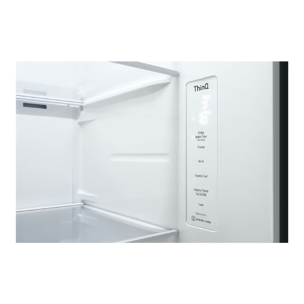 LG GSLV70PZTE Refrigerator Side by Side, With Direct Water Connection, Silver | Lg| Image 5