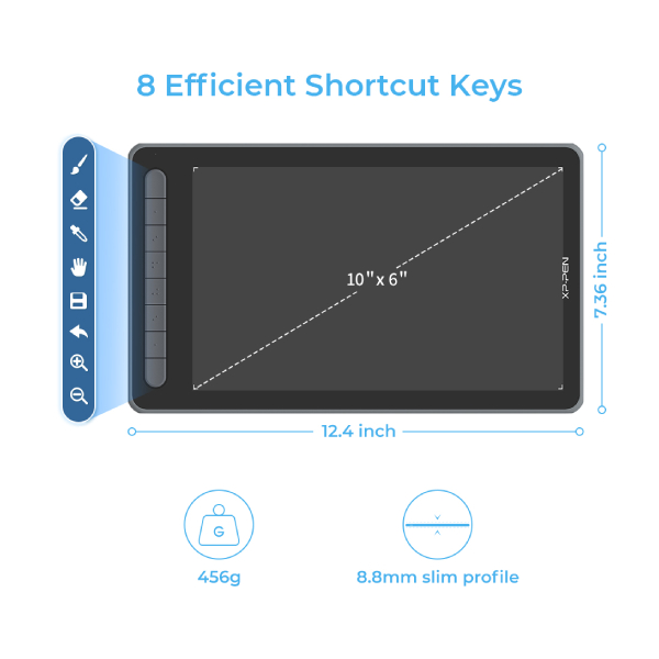 XP-PEN IT1060B Deco LW Γραφίδα | Xp-pen| Image 3