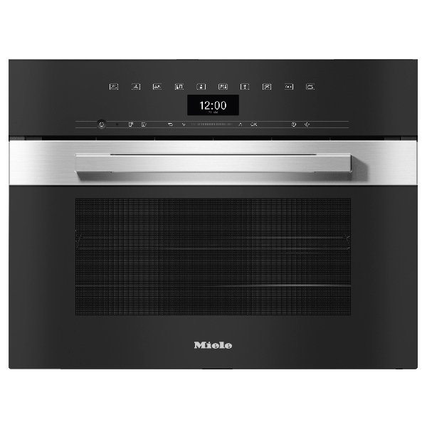 MIELE DGC7440HC Pro Εντοιχιζόμενος Φούρνος Άνω Πάγκου 45 cm, Stainless Steel | Miele