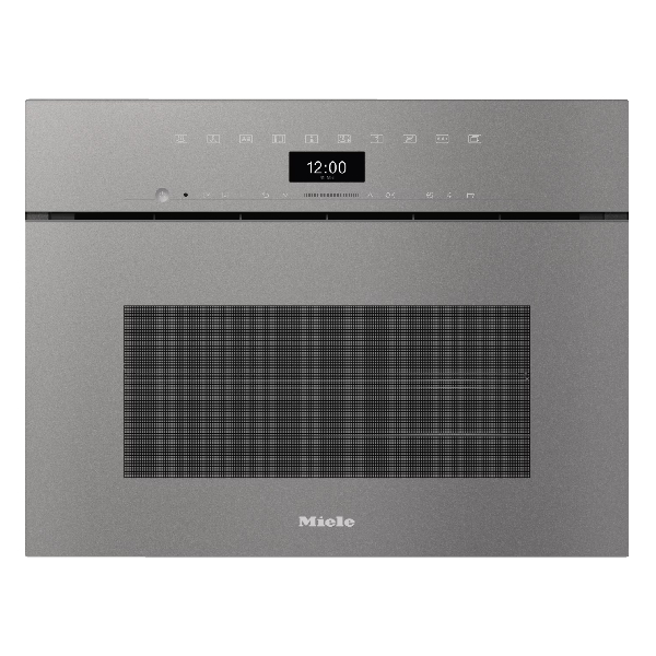 MIELE DGC7440HCX Pro Εντοιχιζόμενος Φούρνος Άνω Πάγκου 45 cm, Γκρίζο | Miele