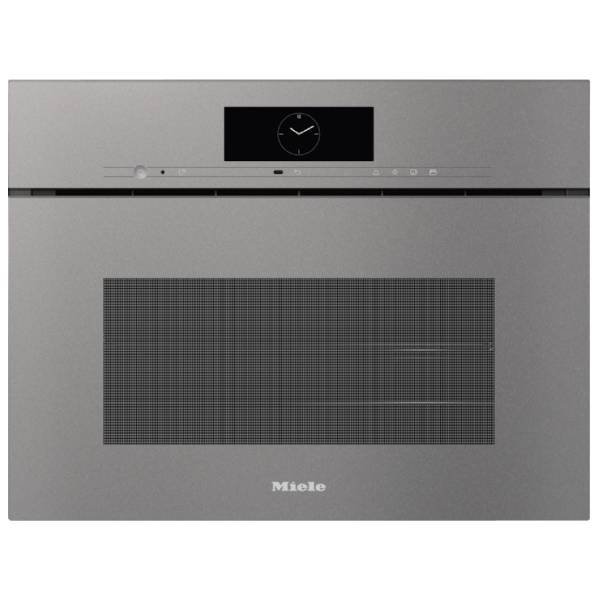 MIELE DGC7840HCX Pro Εντοιχιζόμενος Φούρνος Άνω Πάγκου 45 cm , Γκρίζο | Miele