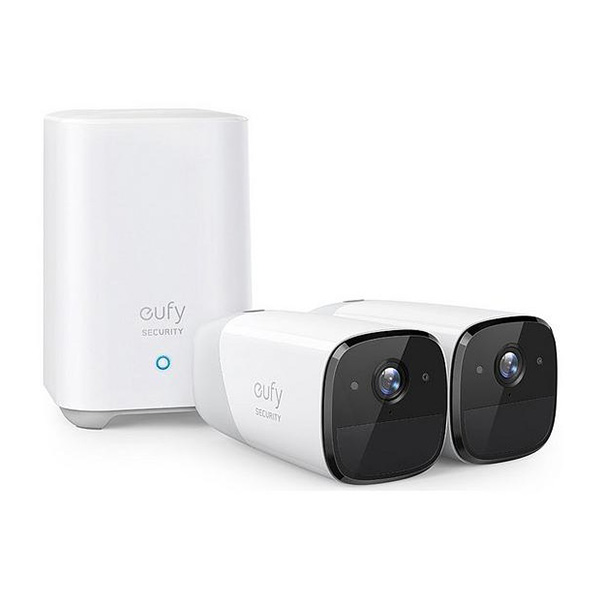 ANKER EUFY CAM 2 PRO S221 Smart Κάμερα Εξωτερικού Χώρου, Σετ απο 2 Κάμερες με μπαταρία | Anker