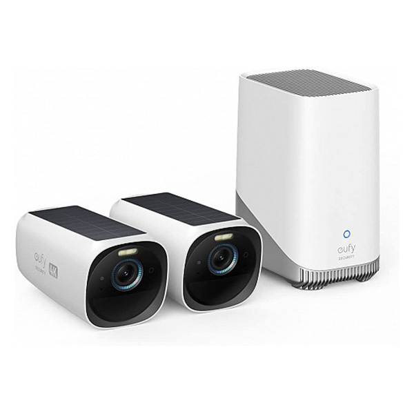 ANKER S330 EUFY (EUFYCAM 3) Smart Κάμερα Εξωτερικού Χώρου, Σετ απο 2 Κάμερες με μπαταρία