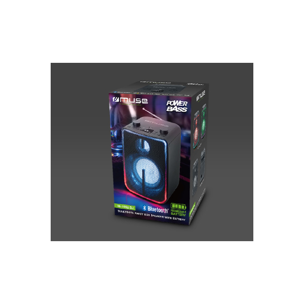 MUSE M-1802 DJ Portable Speaker with Karaoke | Muse| Image 3