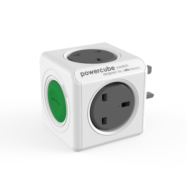 POWERCUBE 7101/UKORSW Plug with Switch UK