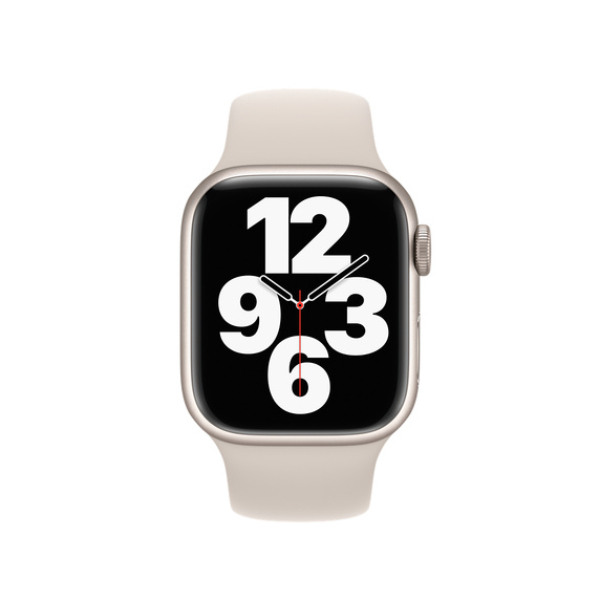 APPLE MKU93ZM/A Starlight Sport Λουράκι για Apple Watch, Άσπρο | Apple| Image 3