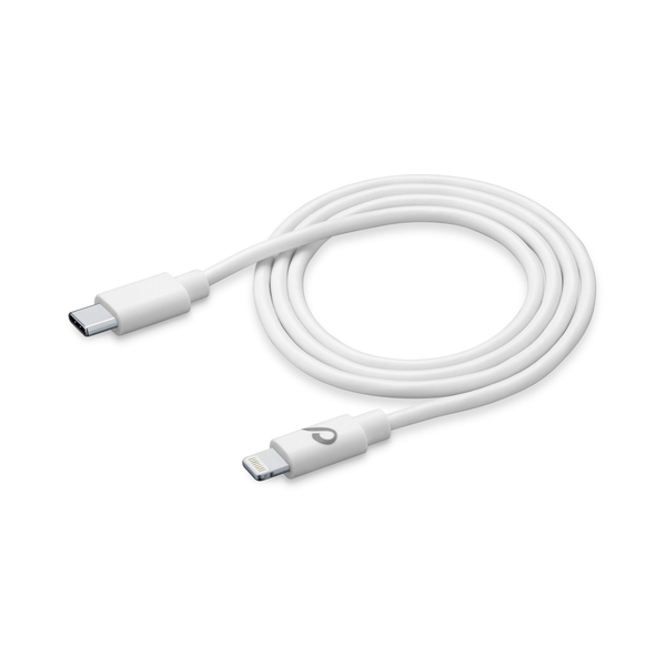 CELLULAR LINE USBDATAC2LMFI1MW Καλώδιο Usb-C σε Lightning, Άσπρο | Cellular-line| Image 2