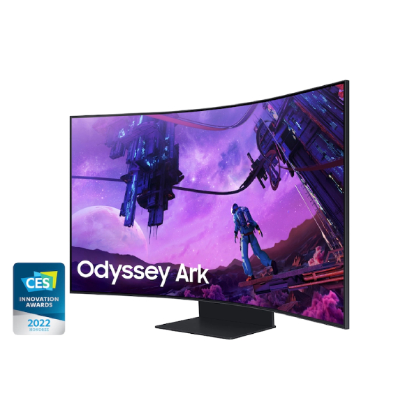 SAMSUNG LS55BG970NUXEN Odyssey Ark Κυρτή Gaming Οθόνη Ηλεκτρονικού Υπολογιστή, 55"