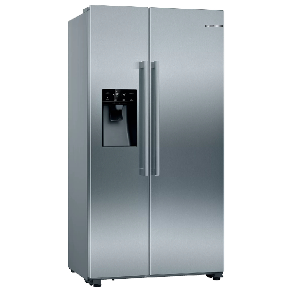 BOSCH KAD93AIEP Side by Side Refrigerator, With Direct Water Connection, Inox