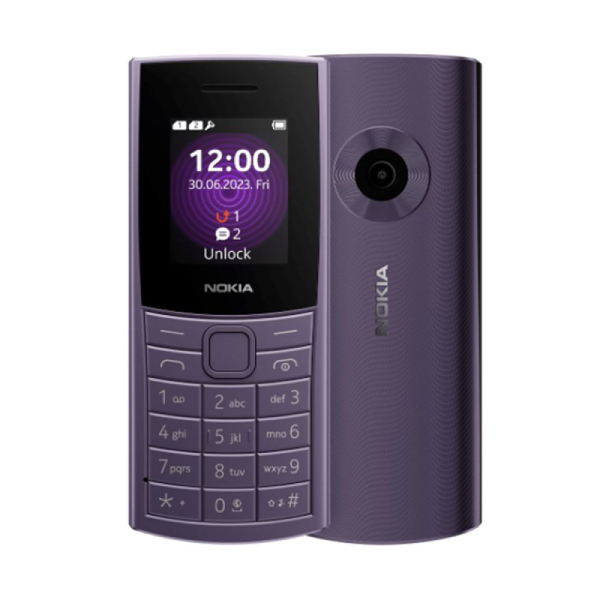 NOKIA 105 4G Κινητό Τηλέφωνο, Μωβ