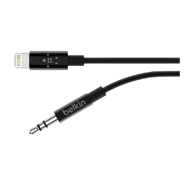 BELKIN AV10172BT06-BLK Lighting Cable to Jack Cable 3.5mm, 1.8m | Belkin| Image 2