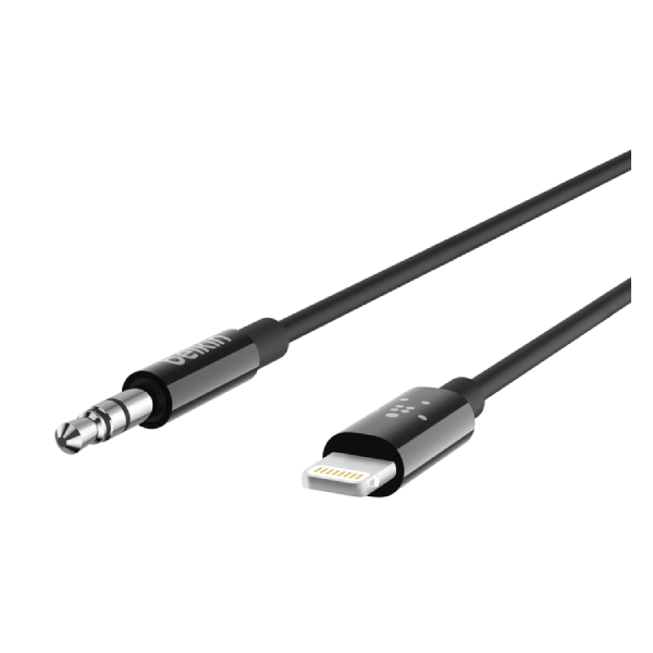 BELKIN AV10172BT06-BLK Καλώδιο Lighting σε Καλώδιο Jack 3.5mm, 1.8m | Belkin| Image 3