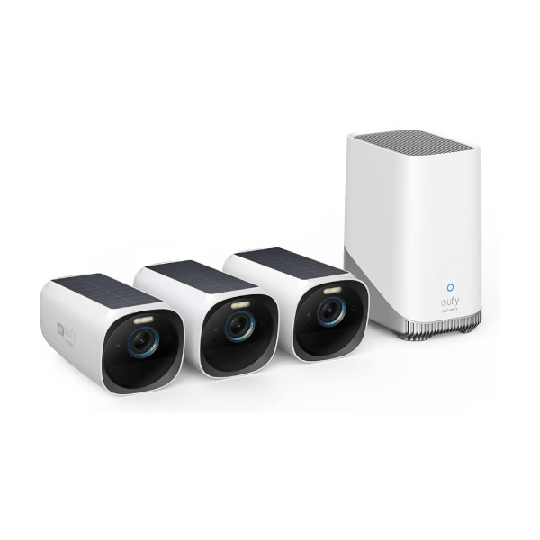 ANKER S330 EUFY (EUFYCAM 3) Smart Κάμερα Εξωτερικού Χώρου, Σετ από 3 Κάμερες με μπαταρία | Anker