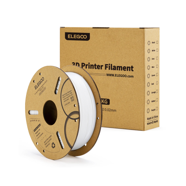 ELEGOO Filament 1 kg, White | Elegoo| Image 2