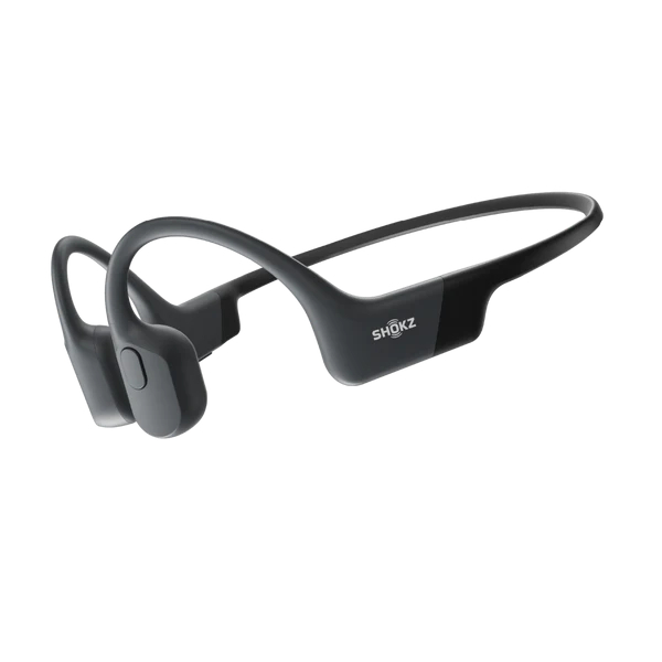 SHOKZ OpenRun Open-Ear Headphones, Black