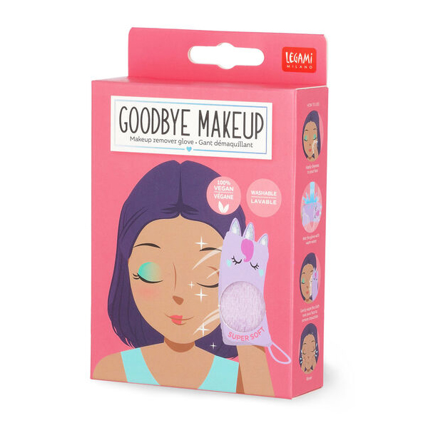 LEGAMI RGL0002 Makeup Remover Glove, Unicorn