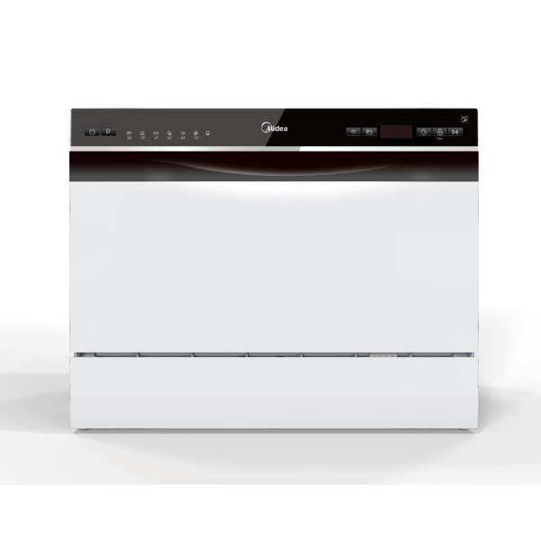 MIDEA MTD55S400W Mini Dishwasher, White