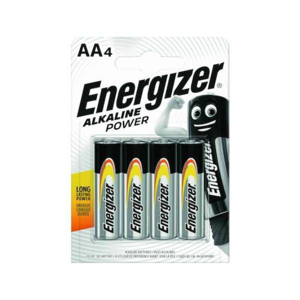 ENERGIZER Αλκαλικές High Energy Μπαταρίες, 4 x AA