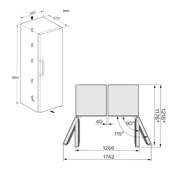 MIELE KS 4383 ED Μονόπορτο Ψυγείο | Miele| Image 5