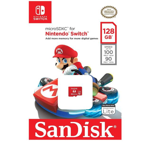 SANDISK Nintendo Switch MicroSDXC Κάρτα Μνήμης Mario Kart, 128 GB | Sandisk| Image 2