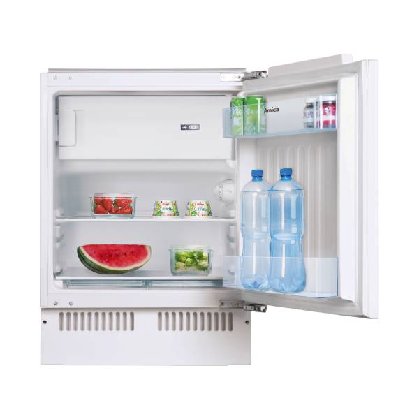 AMICA UM130.3 One Door Built-in Refrigerator, White